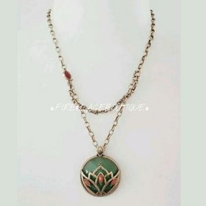 LUCKY BRAND JADE VINTAGE NECKLACE